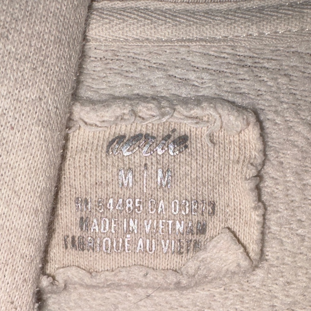 Aerie Hooded LOVE Sweatshirt Size Medium Hoodie - Picture 2 of 10